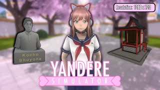 [TOUR] New Akademi High School + Shinah's New Appearance | Yandere Simulator Demo