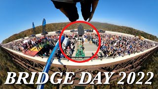 HUMAN CATAPULT OFF A 900Ft Bridge - Bridge Day 2022 by Salvador Chang 13,541 views 1 year ago 12 minutes, 17 seconds