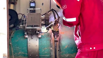 This Single Torch Automatic Welding Machine is designed for precision welding of small pipes.