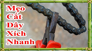 mẹo cắt dây xích xe máy nhanh và đơn giản nhất, cách cắt dây sên xe máy nhanh nhất