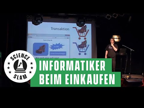 Science Slam Hamburg - Informatiker beim Einkaufen