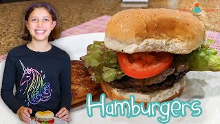 How To Make The Perfect Hamburger | Classic Burger Patties | Kids Are Great Cooks