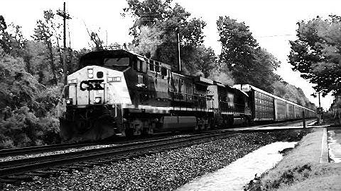 CSX General Electric and MARC EMD Diesel