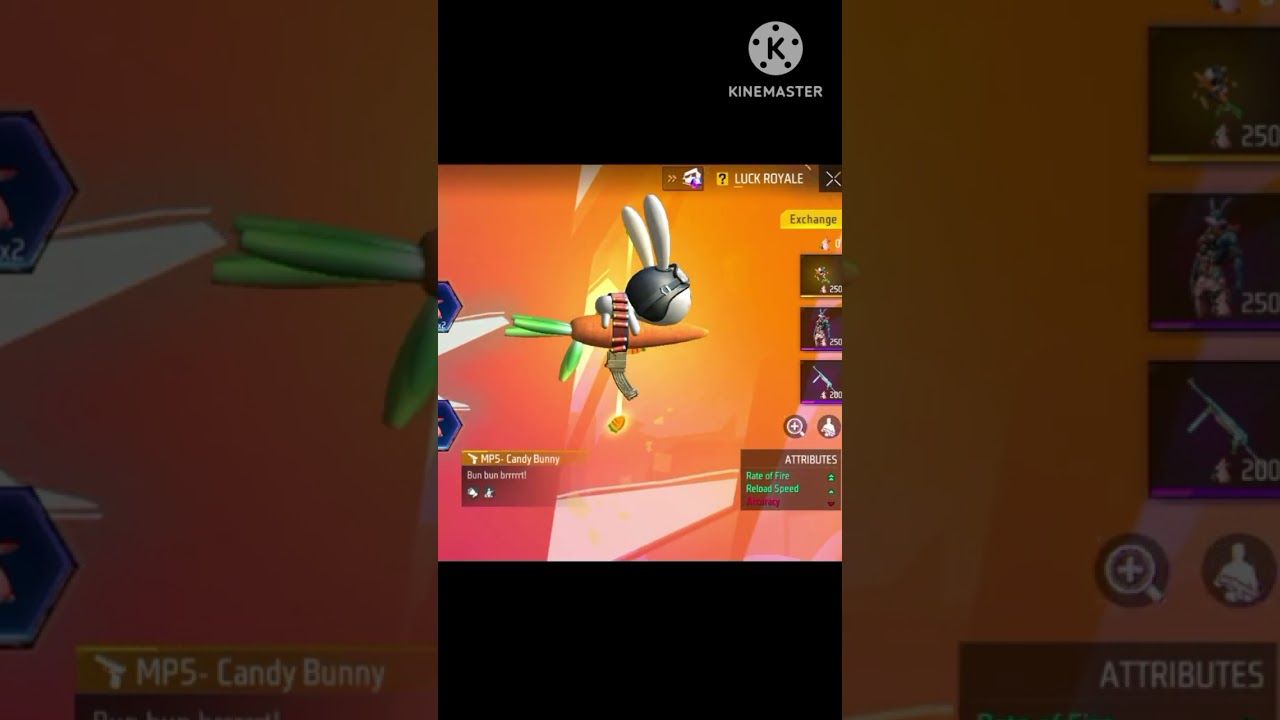 Mp5 candy bunny free fire / Candy bunny mp5 