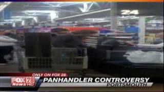 WTTE: Ohio Pandhandler Uses Donations to Buy Giant Flat-Screen TV