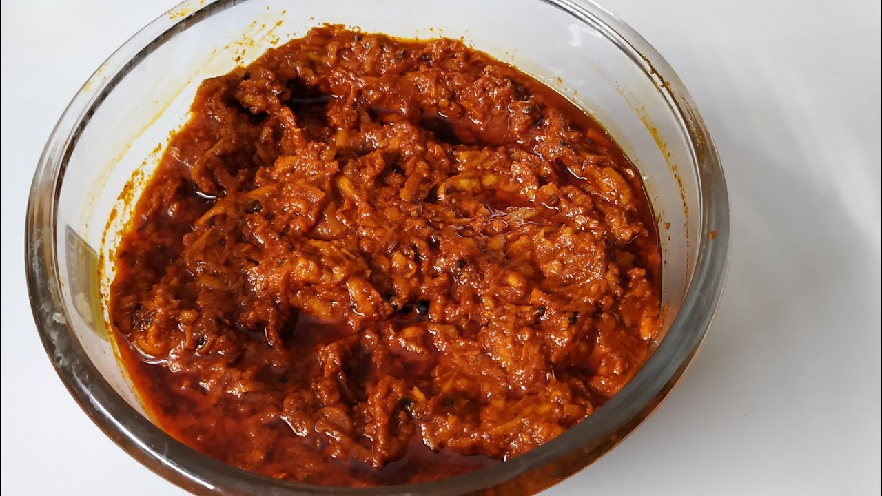 మామిడికాయ తురుము పచ్చడి | Grated Mango Pickle| - YouTube