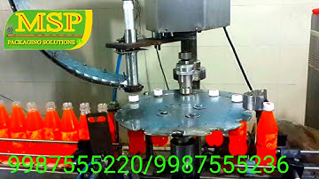Automatic soda/juice/filling capping and sleeve shrinking machine, for all hot juice bottle machine.
