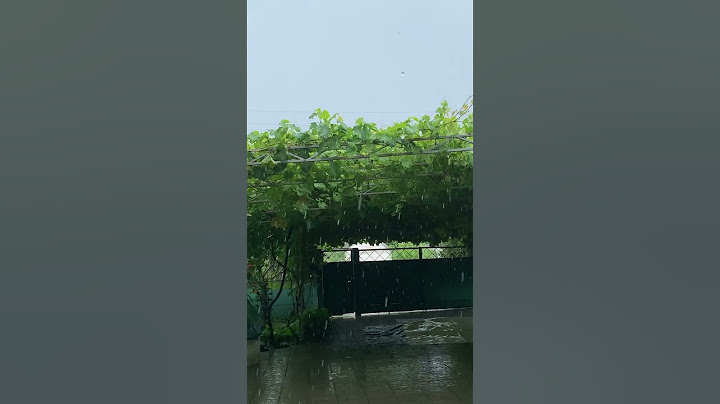 مطر غزير في قرية أوكرانية