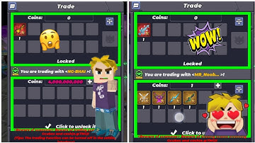 How To Get Trade System & Blockman Go Skyblock 