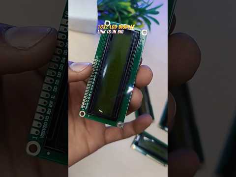 16x2 LCD Display