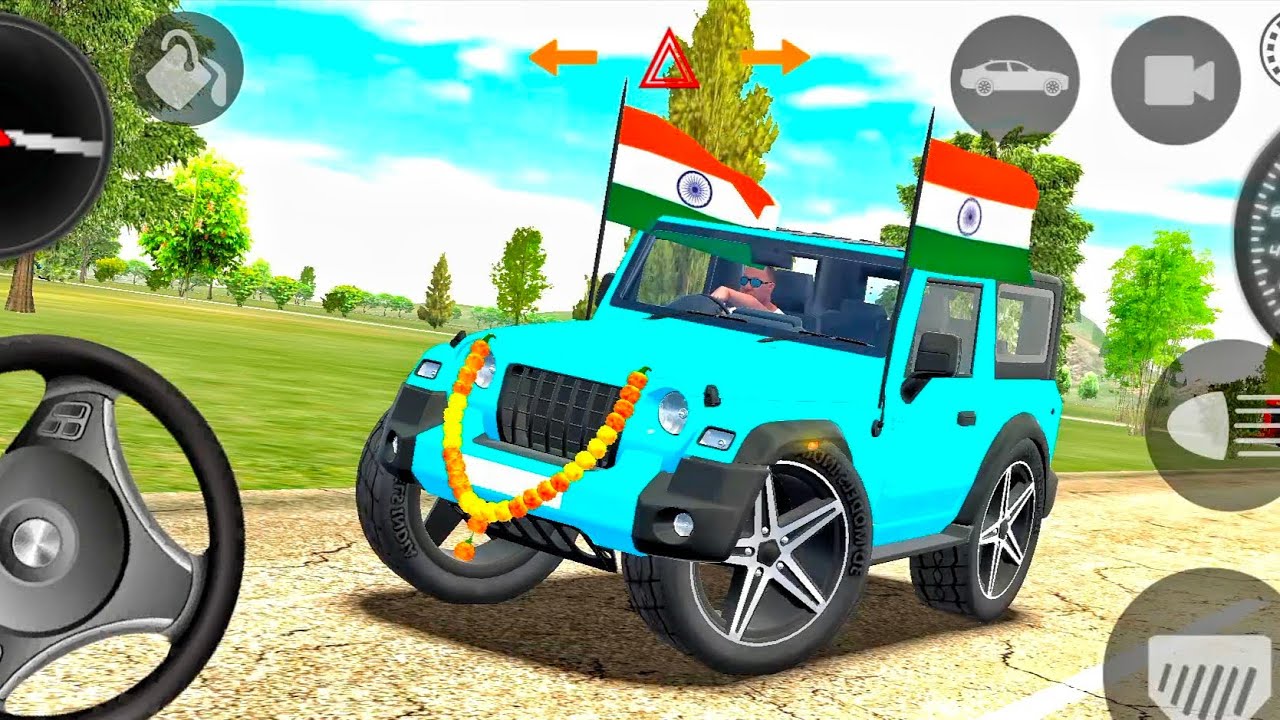 Modified Mahindra Thar😈Games:Indian Blue Thar (Gadi Wala Games) Car Game Android Game - #2026