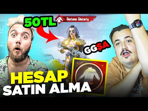 50 TL İLE DESTANSI GÖSTERİŞLİ HESAP ALMAK MÜMKÜN MÜ! PUBG Mobile Hesap Satın Alma GGŞA