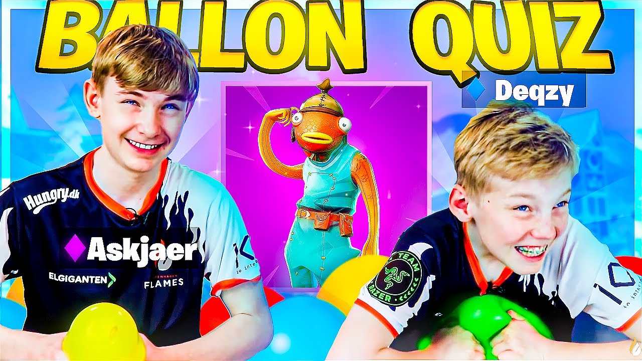 Fortnite Ballon Quiz med Deqzy & Askjaerr!