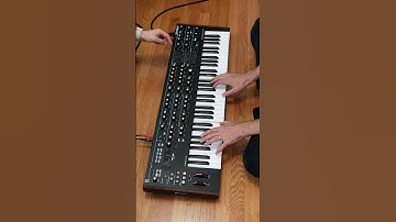 Synth as piano with the felt on | Novation Summit sound design