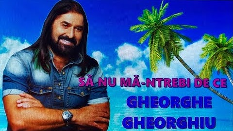 SA NU MA-NTREBI,DE CE?