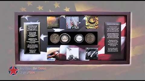 Honor One Gift Box: Law Enforcement Shadowbox