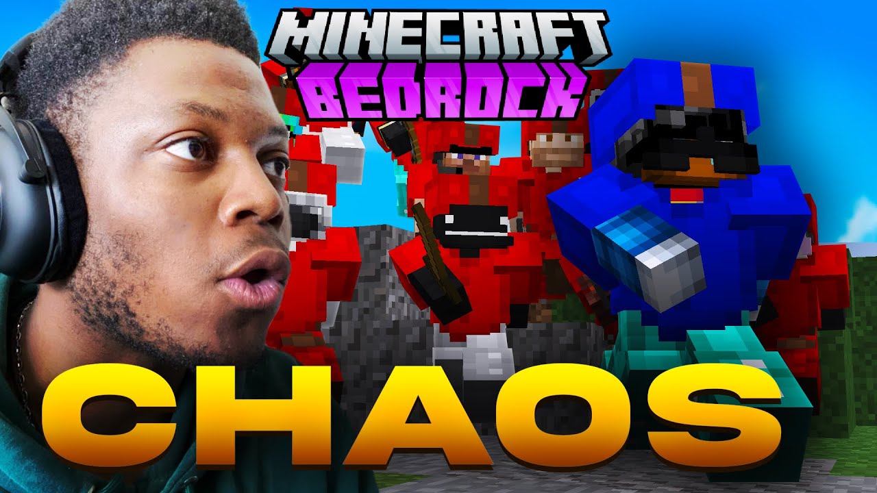 CHAOS nelle BEDWARS su MINECRAFT BEDROCK EDITION