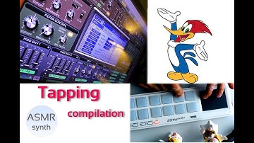 ASMR synth - 1 hour tapping compilation #1/ relaxing audio