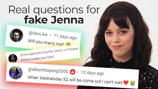 FIRST INTERVIEW FAKE JENNA ORTEGA