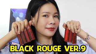 Review nhanh bảng màu son Black Rouge Airfit Velvet Ver.9 mới nhất