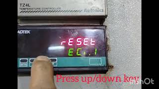 How To Reset Totalizer Adtek Cs2-Tm