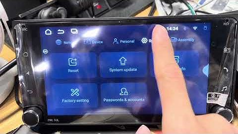 How to Access Developer Options | Eonon A13/X6/X7 Series Car Stereo