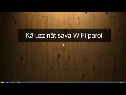 Video: Kā Uzzināt Paroli Tīklā