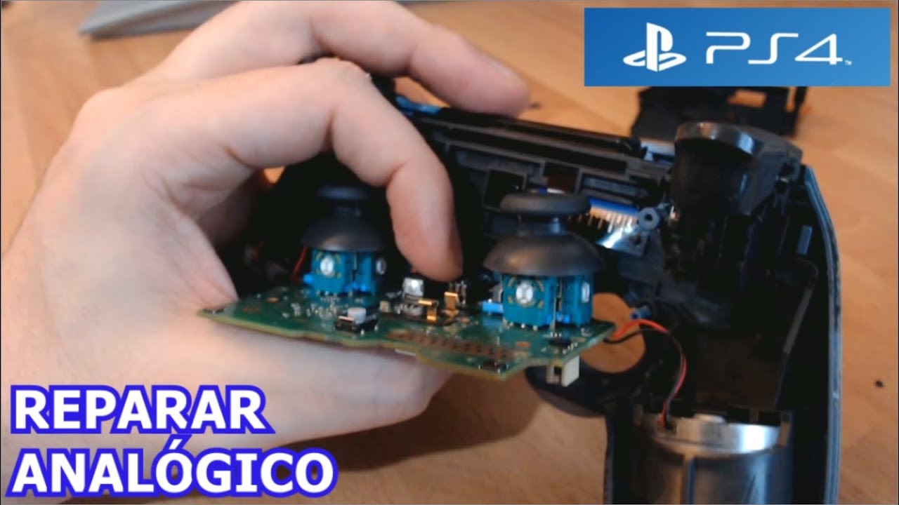 DUALSHOCK 4 joystick analógico mando PS4 - YouTube