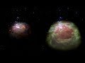 Flight Through the Orion Nebula in Visible and Infrared Light - 360 Video