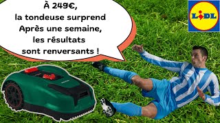 Une semaine avec la tondeuse robot Lidl Parkside à 249€ : À quoi s'attendre ?