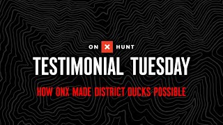 How the onX Hunt App made District Ducks possible. screenshot 1
