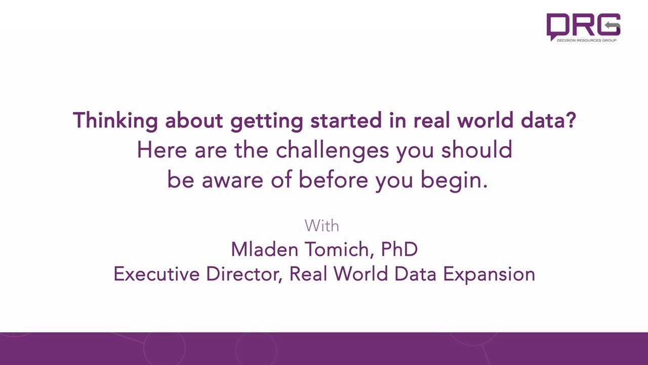 Challenges of Accessing and Analyzing Real World Data - YouTube