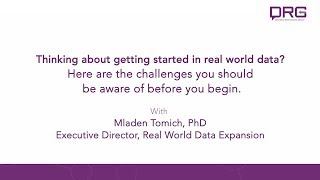 Famous Challenges of Accessing and Analyzing Real World Data Profile