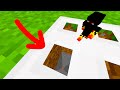 o que acontece se atravessar esse buraco no minecraft????