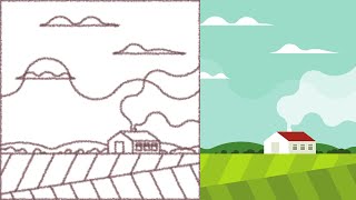 Create a Flat Design Agricultural Landscape with Inkscape