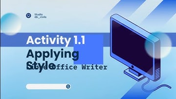 Cl(10) Act (1.1) Applying existing style to a document in Libre Office Writer.