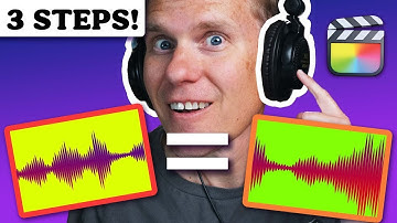 How to Match Audio in Final Cut Pro