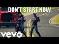 Fortnite - Don't Start Now (Official Fortnite Music Video) | Tik Tok Dance | @Dua Lipa