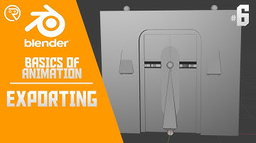 Blender Animation Tutorial -  Basics of Animation Part 6: Exporting and Importing