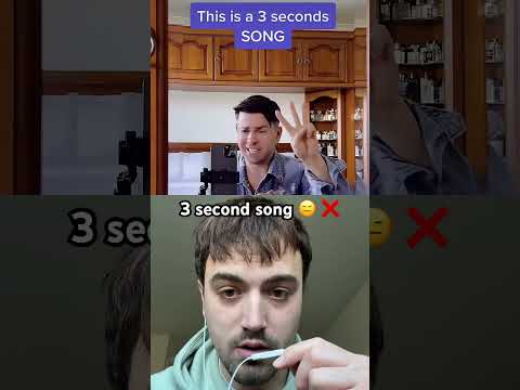 أغنية مدتها 3 ثواني 