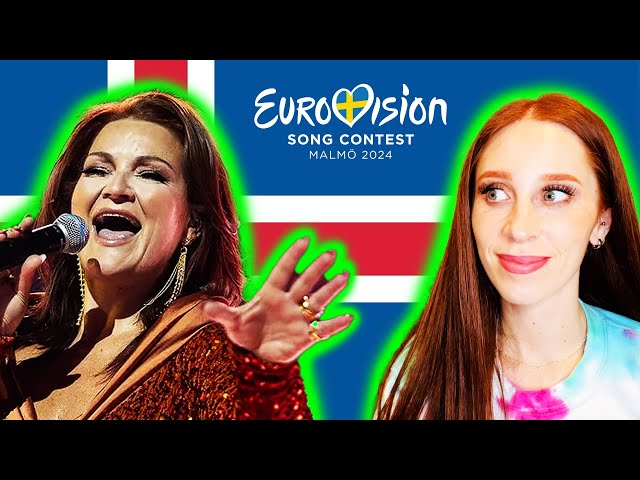 LET'S REACT TO ICELAND'S SONG FOR EUROVISION 2024 // HERA BJÖRK SCARED OF HEIGHTS class=