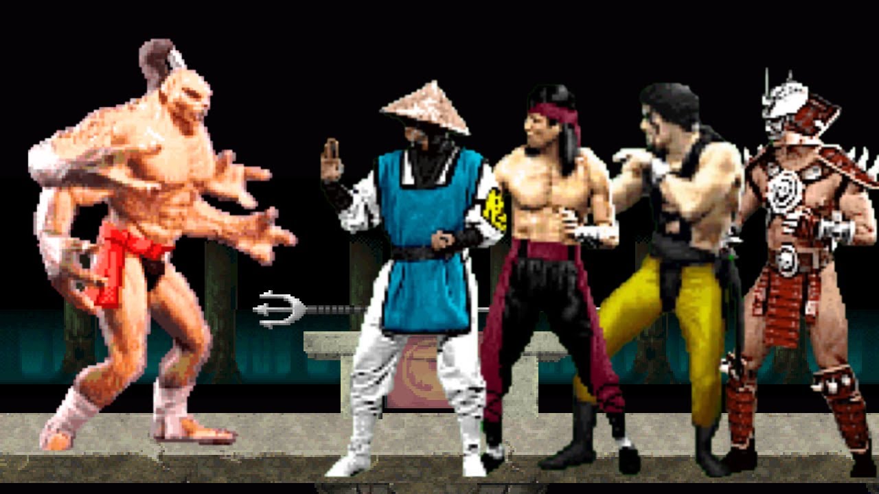 [Mortal Kombat] Goro vs Raiden Team - YouTube