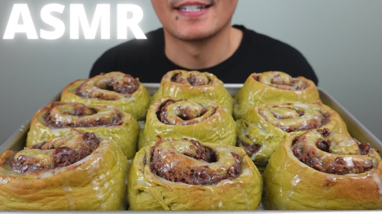 ASMR | @SeonkyoungLongest~ Homemade Matchabon Rolls | The Hangry Mole