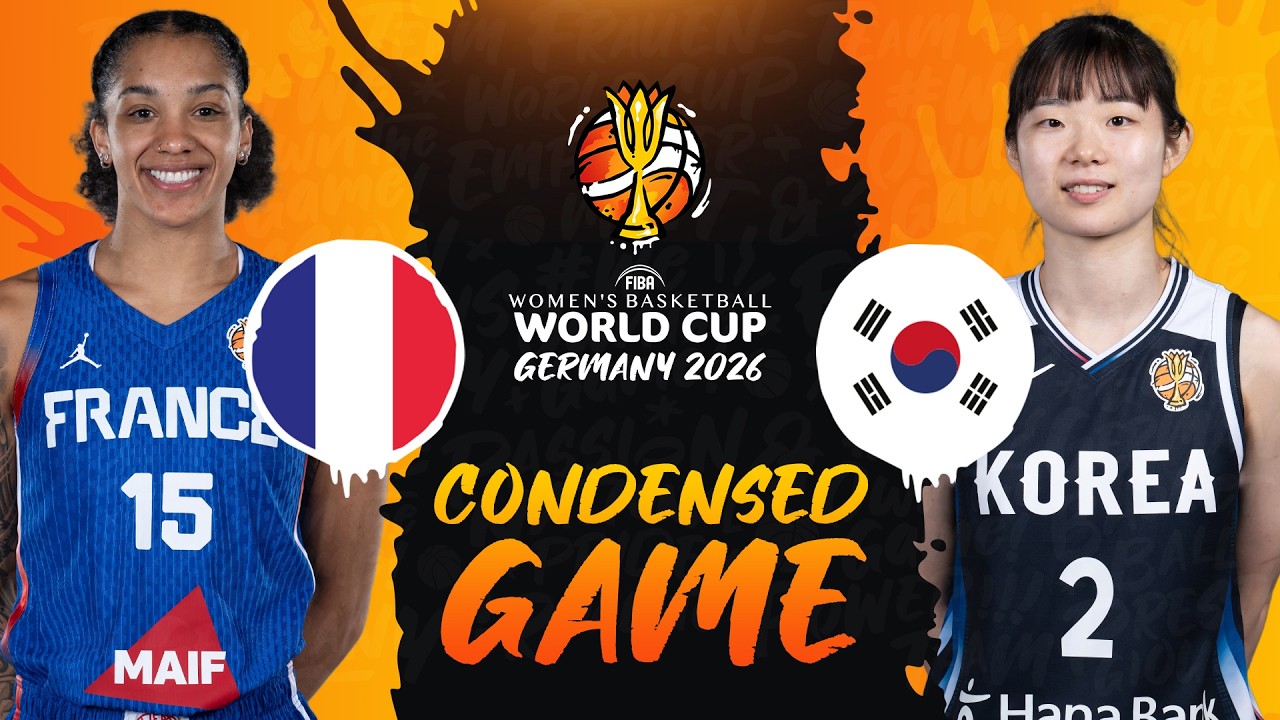 France 🇫🇷 v Korea 🇰🇷 | Extended Highlights | FIBA Women's Basketball World Cup 2026