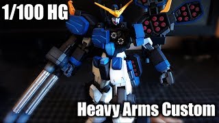 1\/100 HG Gundam Heavyarms Custom - Work In Progress\/WIP