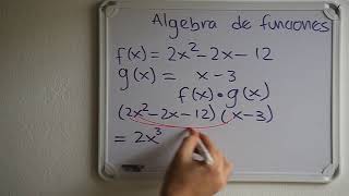 Algebra de Funciones