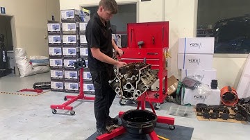 LS 6L Engine Rebuild with Cam Upgrade - Part 6 Engine Bottom End Disassembly at Oztrack