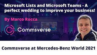 Microsoft Lists and Microsoft Teams   A perfect wedding to improve your business with Marco Rocca screenshot 2