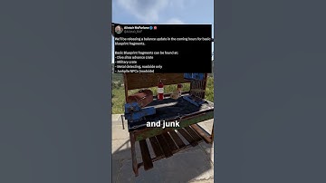 Huge change to basic blueprint fragments locations #rust #rustcontent #rustgame