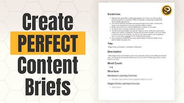 How to Create The Perfect Content Brief [Tutorial]